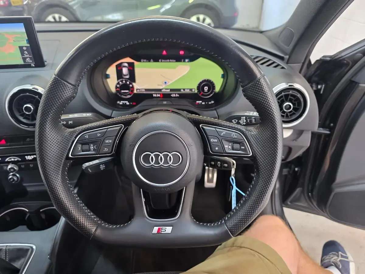 Used Audi A3 Sportback S-Line 150 HP (110 kW) 2019 Grey Hatchback