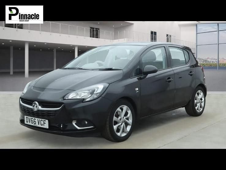 Used Vauxhall Corsa SRi 90 HP (66 kW) 2016 Black Hatchback