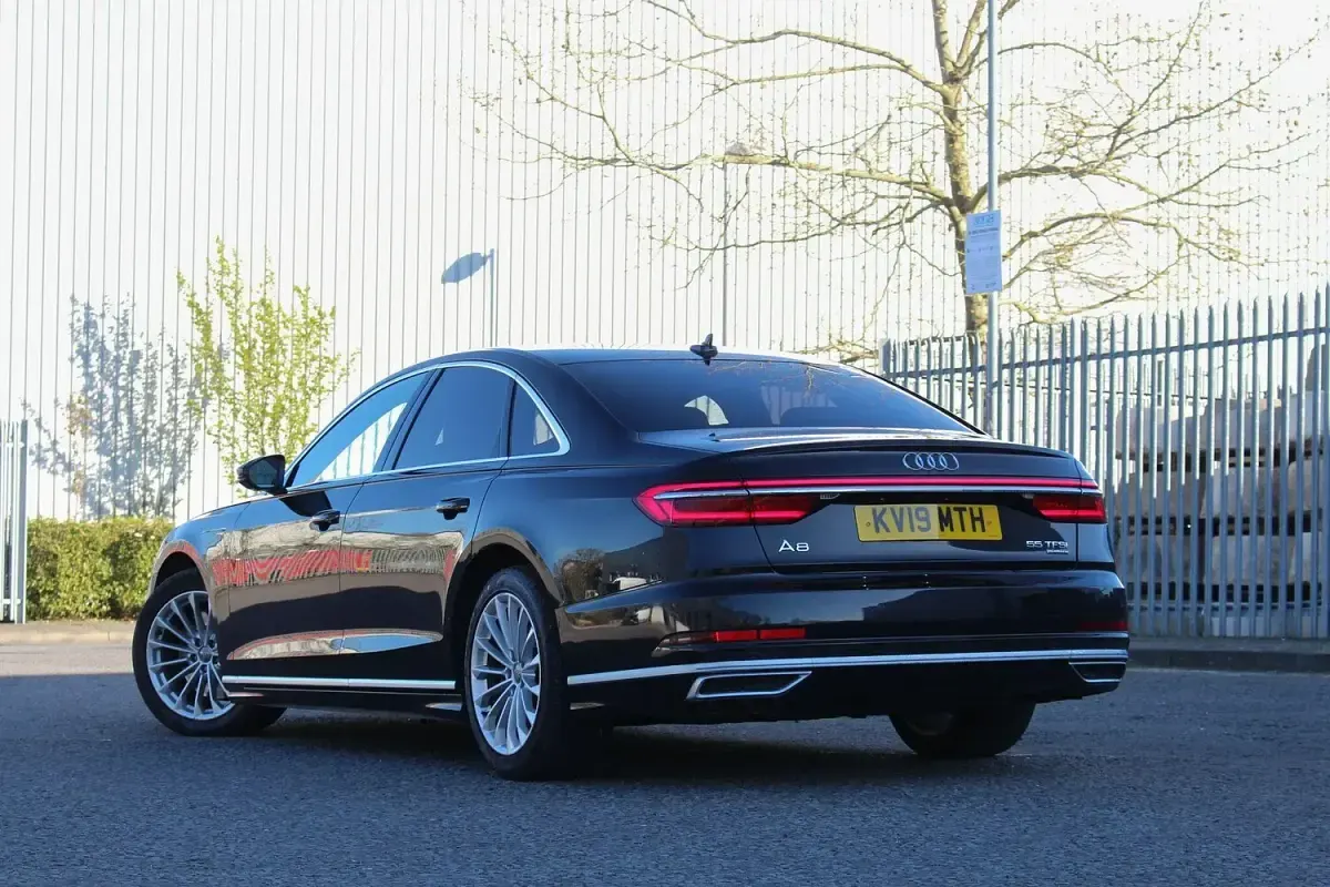 Used Audi A8 S-Line 340 HP (250 kW) 2019 Black Sedan