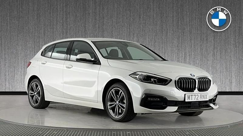 White Used 2022 BMW 118 Sport Line Hatchback | £17,999 (Good price) - Image 1/4