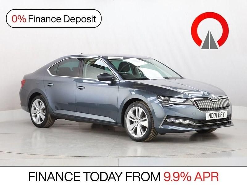 Used Skoda Superb SE L 218 HP (160 kW) 2021 Grey Hatchback