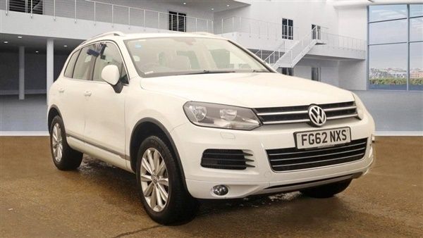 White Used 2012 VW Touareg SE SUV | £14,990 (A bit pricey) - Image 1/1