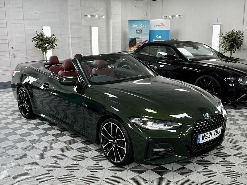 Used BMW 430 Cabriolet M Sport 258 HP (189 kW) 2021 Green Cabriolet