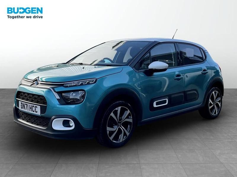 Used Citroën C3 PureTech 82 HP (60 kW) 2021 Blue Hatchback