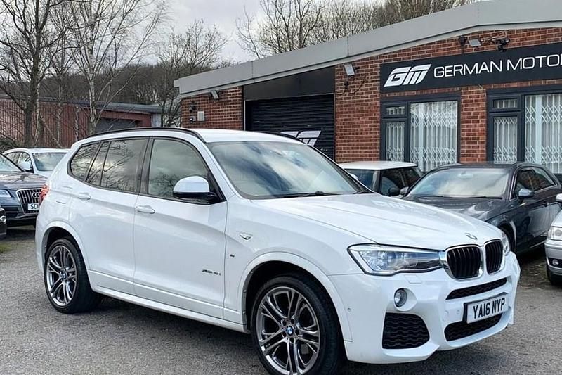 Used BMW X3 M Sport 190 HP (139 kW) 2016 White SUV
