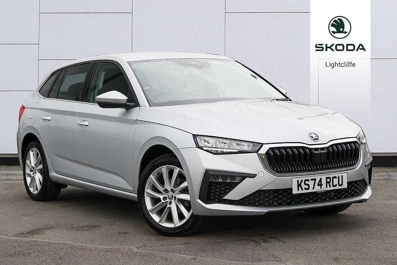 Brilliant silver metallic Used 2025 Skoda Scala SE L Hatchback | £19,990 (A bit pricey) - Image 1/4