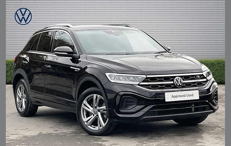 Used VW T-Roc R-line 190 HP (139 kW) 2022 Black SUV