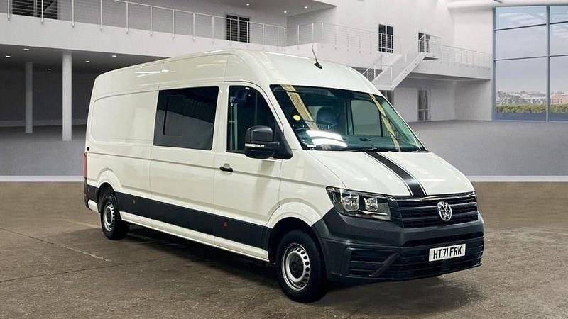 White Used 2022 VW Crafter Trendline Van | £17,989 (Good price) - Image 1/4