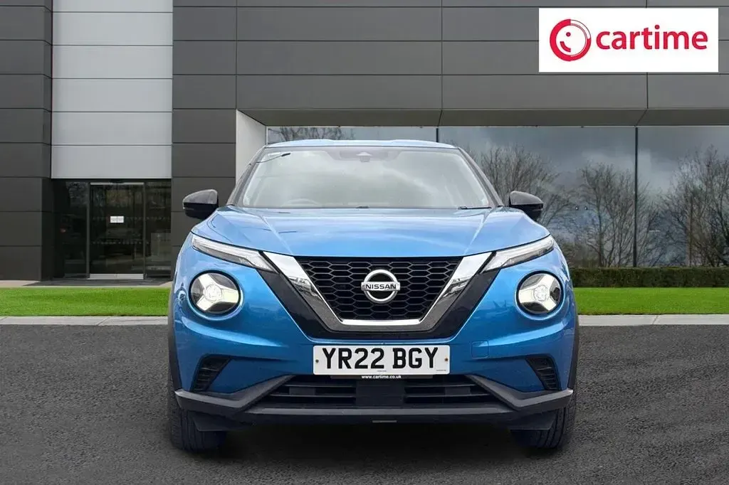 Used Nissan Juke Acenta 114 HP (83 kW) 2022 Blue SUV