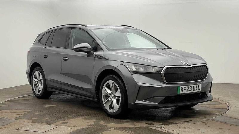 Graphite grey metallic Used 2023 Skoda Enyaq iV SUV | £18,900 (Fair price) - Image 1/4