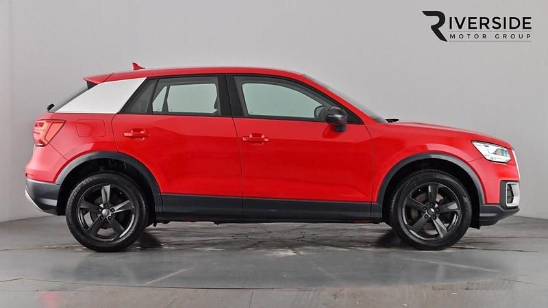 Used Audi Q2 Sport 150 HP (110 kW) 2016 Tango red SUV