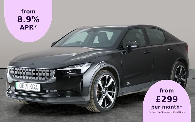 Black Used 2022 Polestar 2 Sedan | £20,810 (Fair price) - Image 1/2