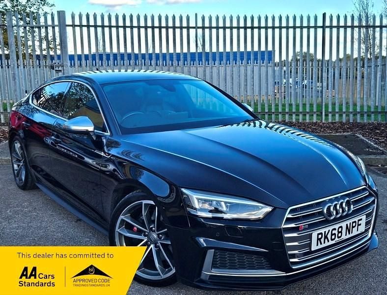 Black Used 2018 Audi A5 Hatchback | £22,795 (Fair price) - Image 1/4