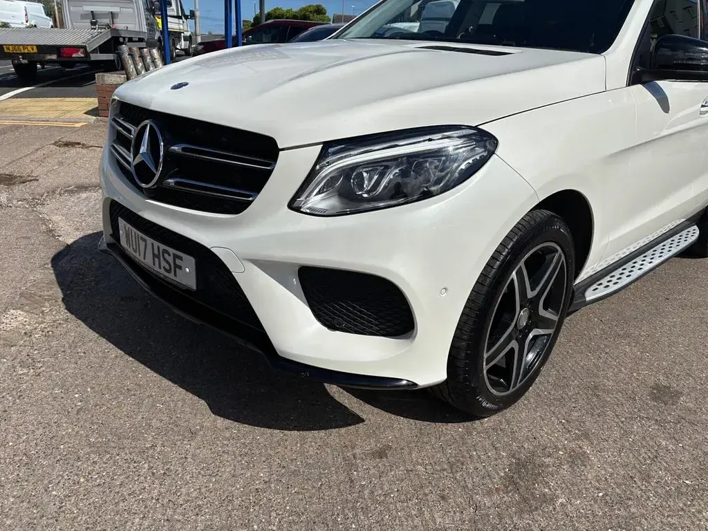 Used Mercedes GLE250 AMG line 204 HP (150 kW) 2017 White SUV