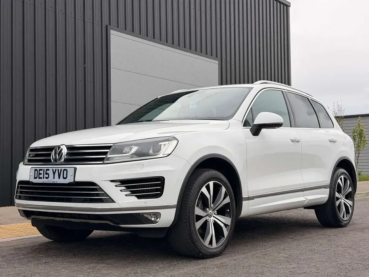 Used VW Touareg R-line 262 HP (192 kW) 2015 White SUV