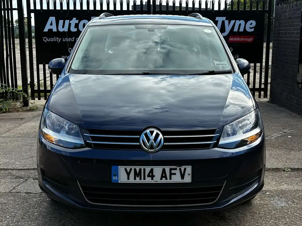 Used VW Sharan SE 2014 Blue MPV