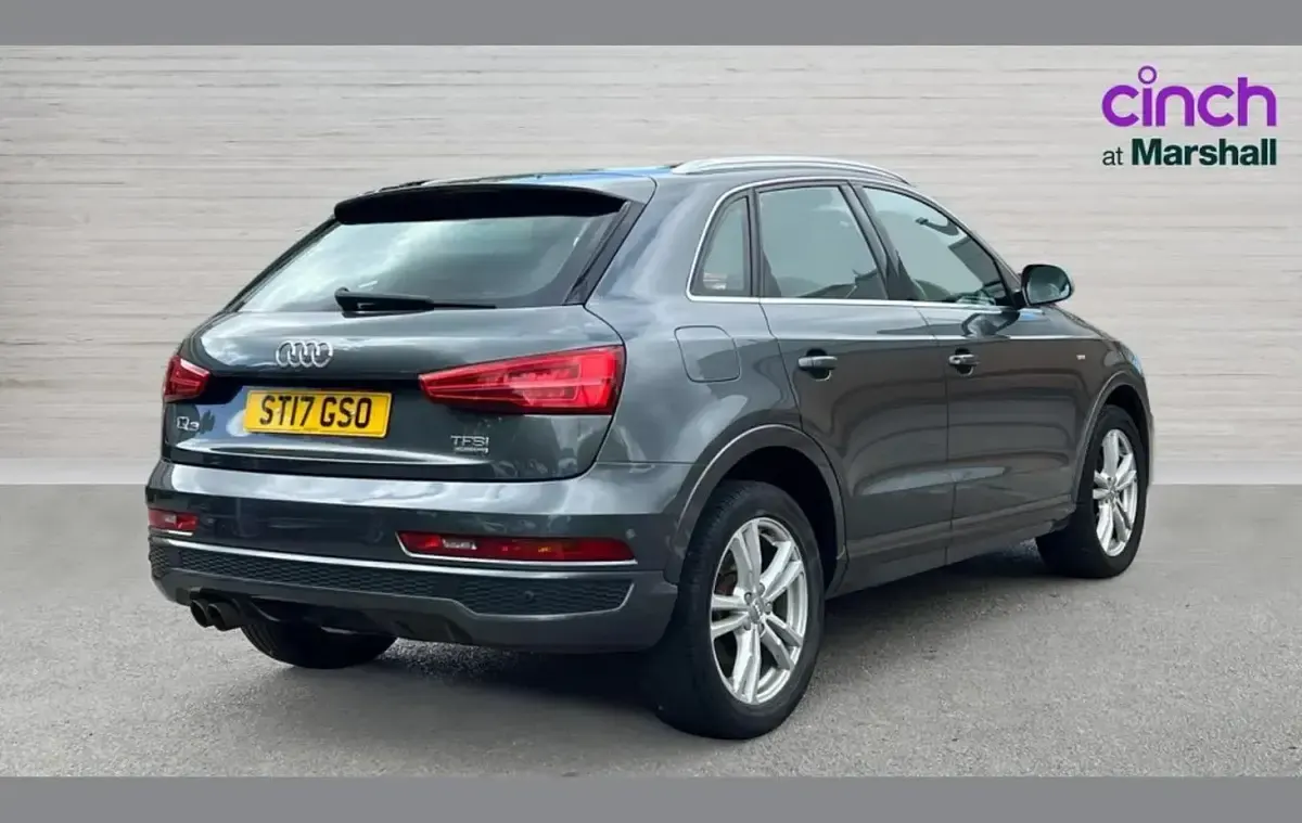 Second-hand Audi Q3 S-Line 180 CP (132 kW) 2017 Gri SUV