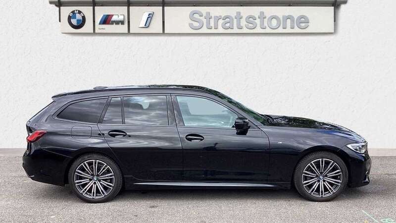 Used BMW 320 M Sport 181 HP (133 kW) 2021 Black Estate