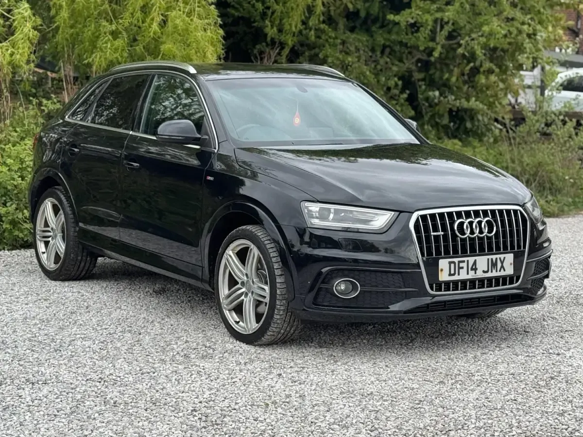 Second-hand Audi Q3 S-line plus 177 CP (130 kW) 2014 Negru SUV