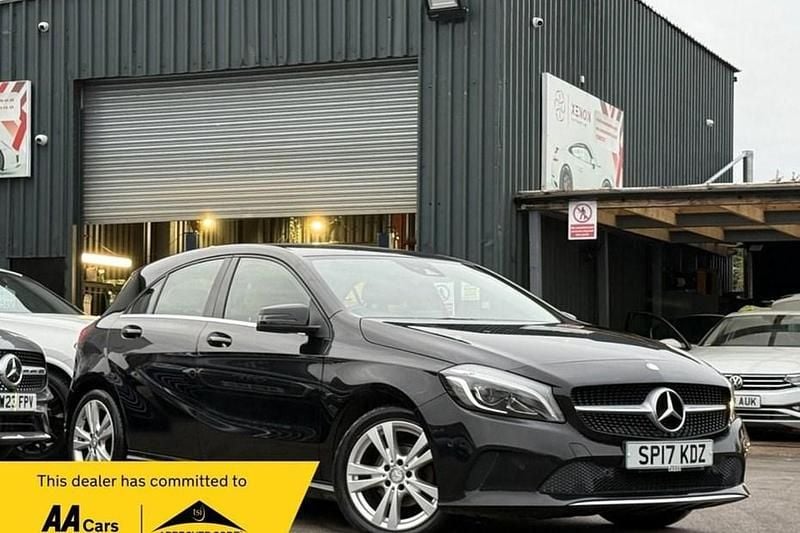 Black Used 2017 Mercedes A180 Premium Hatchback | £11,490 (Good price) - Image 1/1
