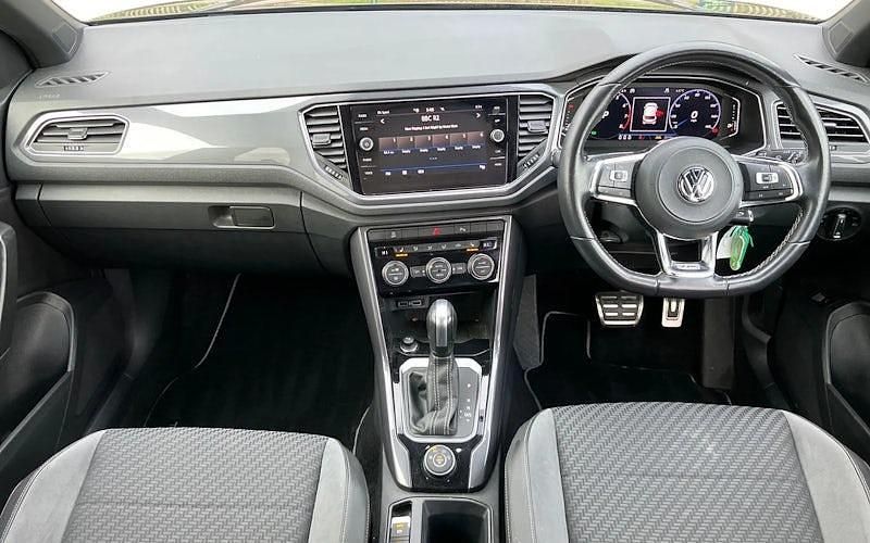 Used VW T-Roc R-line 190 HP (139 kW) 2020 Black SUV