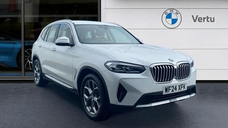 White Used 2024 BMW X3 xLine SUV | £34,327 (Super price) - Image 1/4