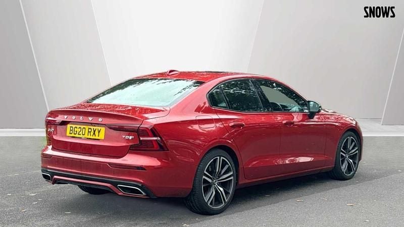 Used Volvo S60 R-Design 390 HP (286 kW) 2020 725 fusion red Sedan