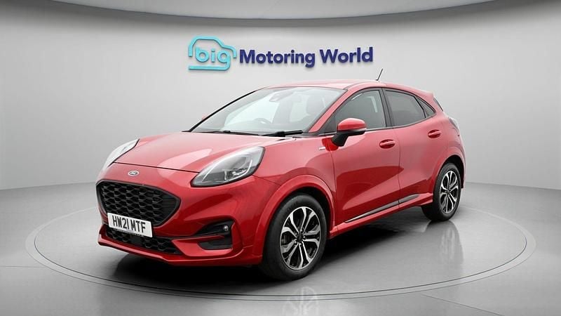 Second-hand Ford Puma ST-Line 123 CP (90 kW) 2021 Roșu SUV
