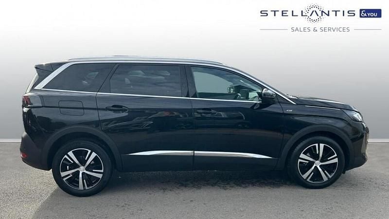 Black Used 2021 Peugeot 5008 GT MPV | £21,629 (Fair price) - Image 1/4