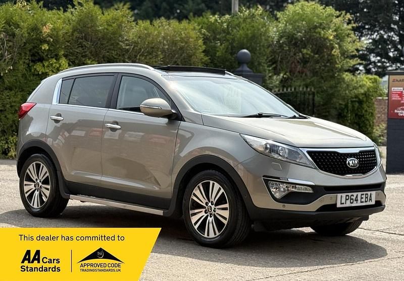 Silver Used 2014 Kia Sportage 4 SUV | £6,990 (Fair price) - Image 1/2