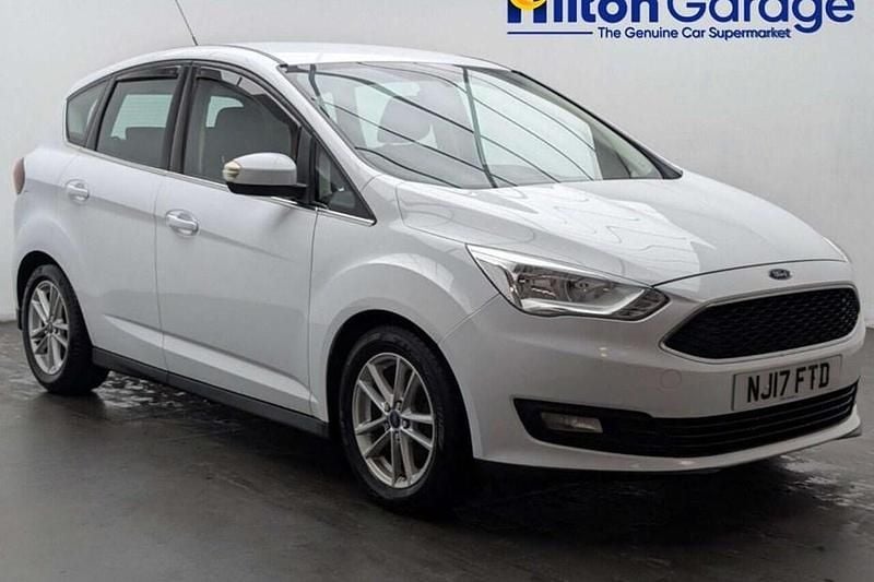 Used Ford C-MAX Zetec 120 HP (88 kW) 2017 White MPV