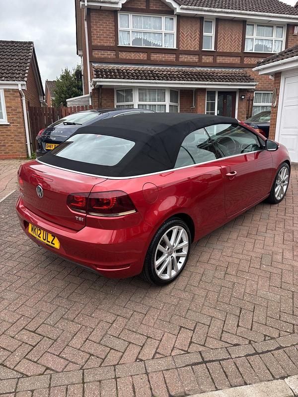 Used VW Golf Cabriolet GT 2012 Red Cabriolet