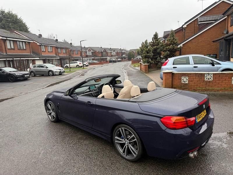 Used BMW 430 Cabriolet M Sport 2015 Blue Cabriolet