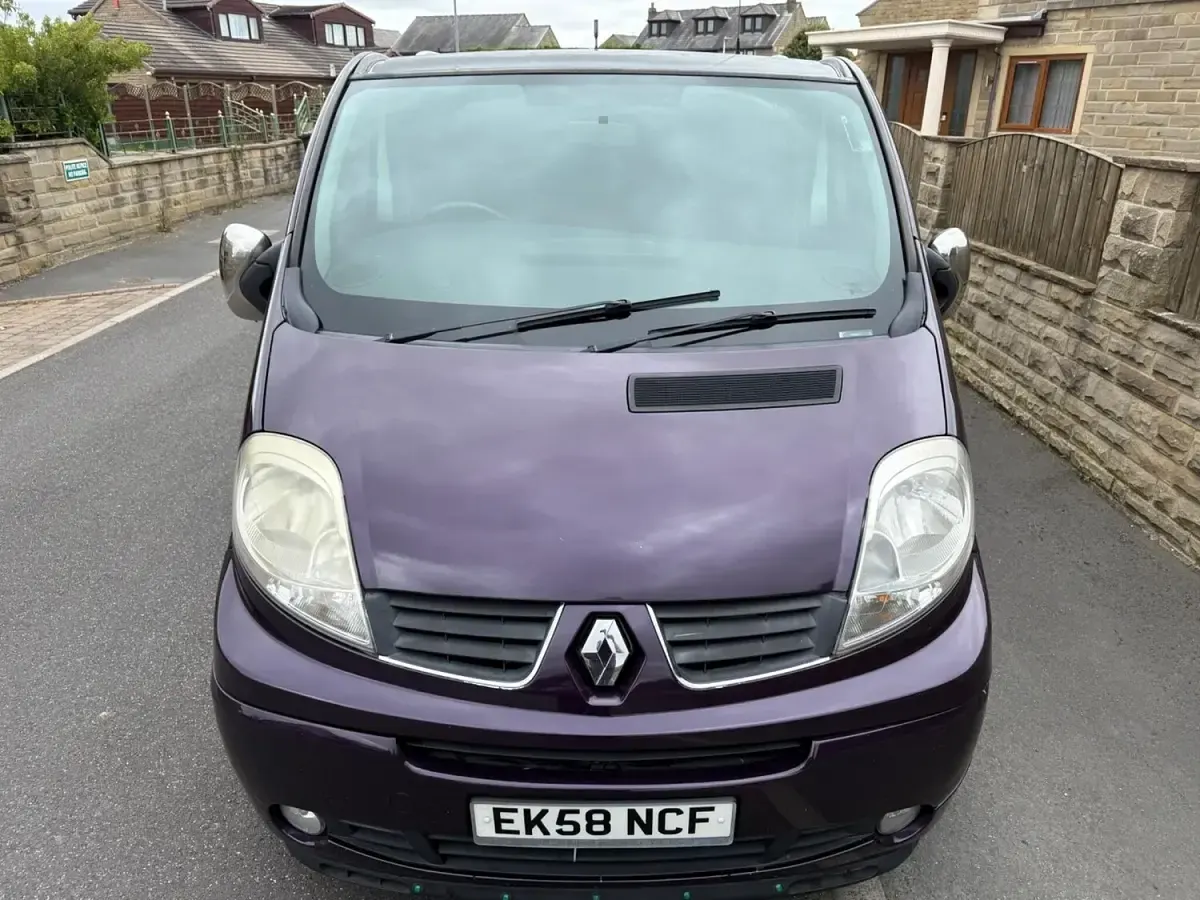 Used Renault Trafic 2009 Mauve/purple MPV