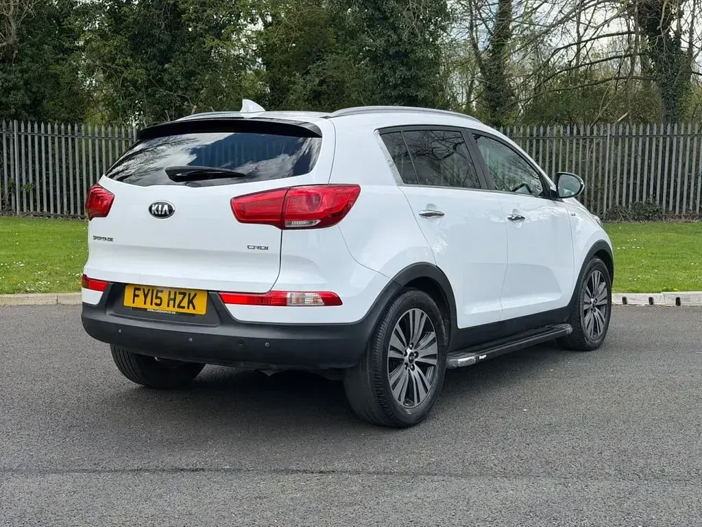 Used Kia Sportage 181 HP (133 kW) 2015 White SUV