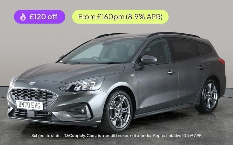 Grey Used 2020 Ford Focus ST-Line Estate | £10,711 (Good price) - Image 1/3