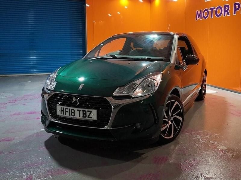 Used DS Automobiles DS3 Connected Chic 82 HP (60 kW) 2018 Green Hatchback