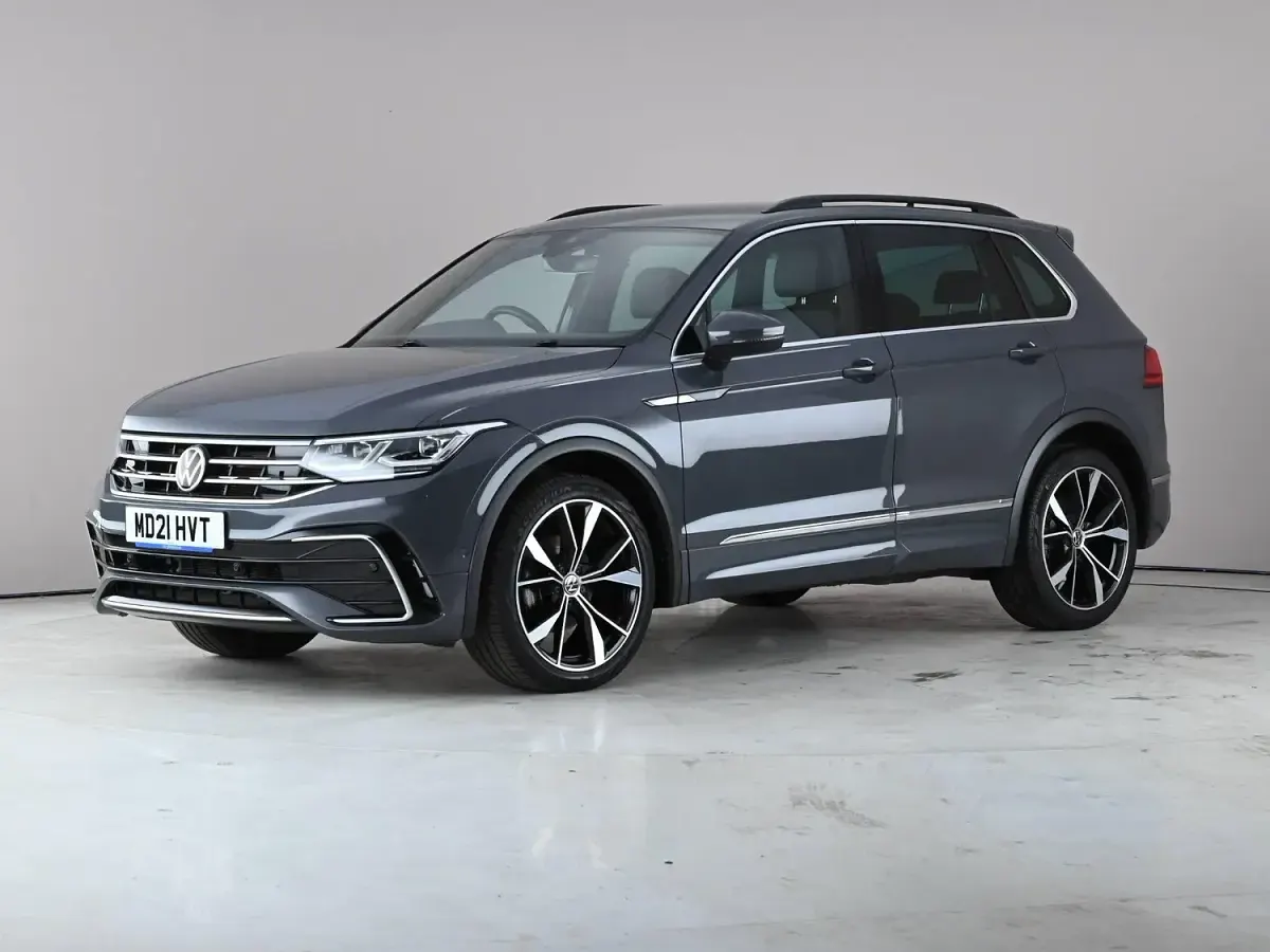 Used VW Tiguan R-line 150 HP (110 kW) 2021 Grey SUV