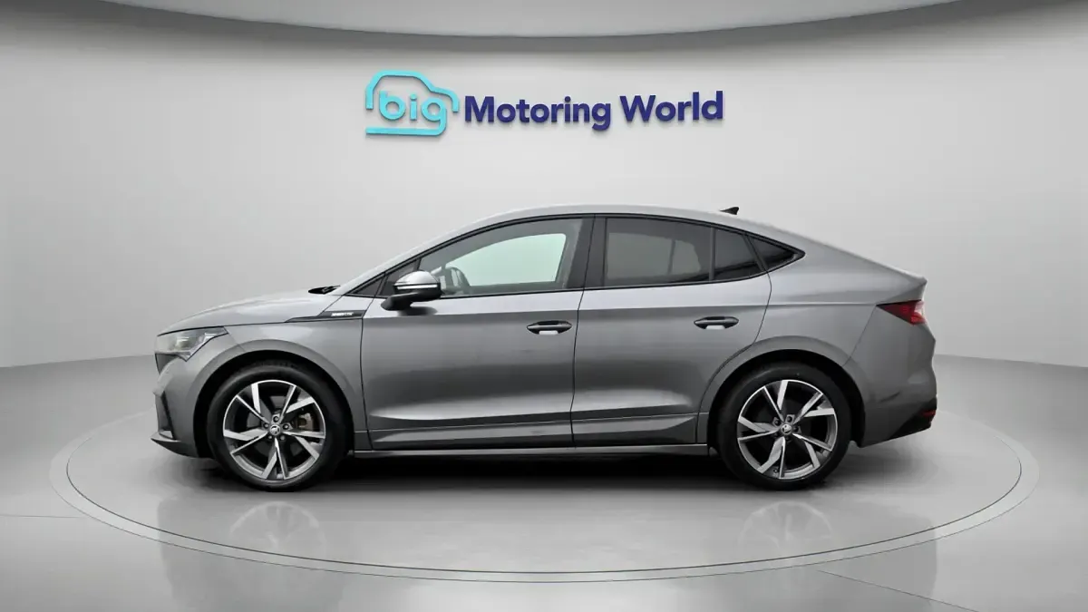 Used Skoda Enyaq iV SportlinePlus 210 kW (286 HP) 2024 Grey SUV