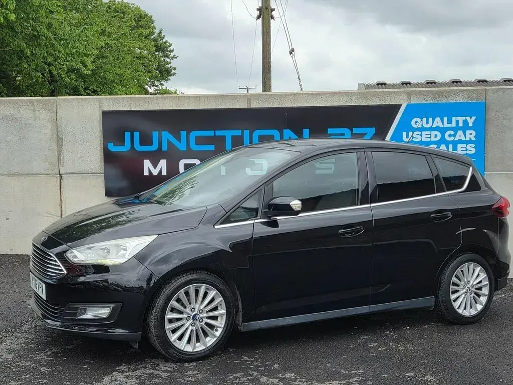 Used Ford C-MAX Titanium 125 HP (91 kW) 2016 Black MPV