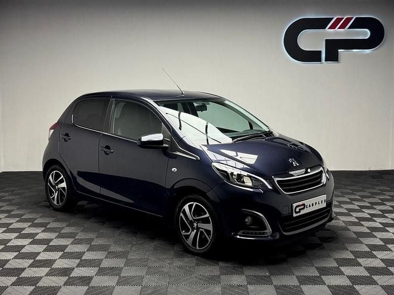 Blue Used 2018 Peugeot 108 Allure Hatchback | £5,725 (Fair price) - Image 1/3