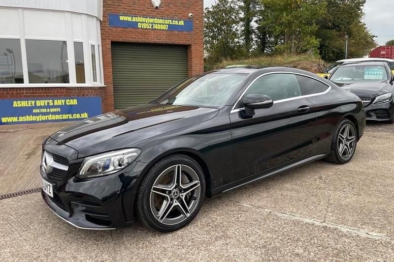 Black Used 2019 Mercedes C300 AMG Line Premium Coupe | £16,999 (Fair price) - Image 1/1