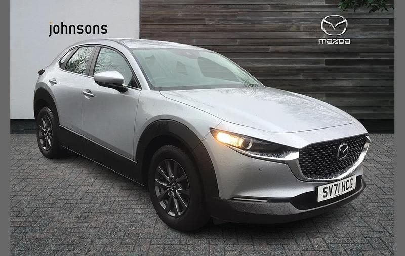 Used Mazda CX-30 120 HP (88 kW) 2021 Silver SUV