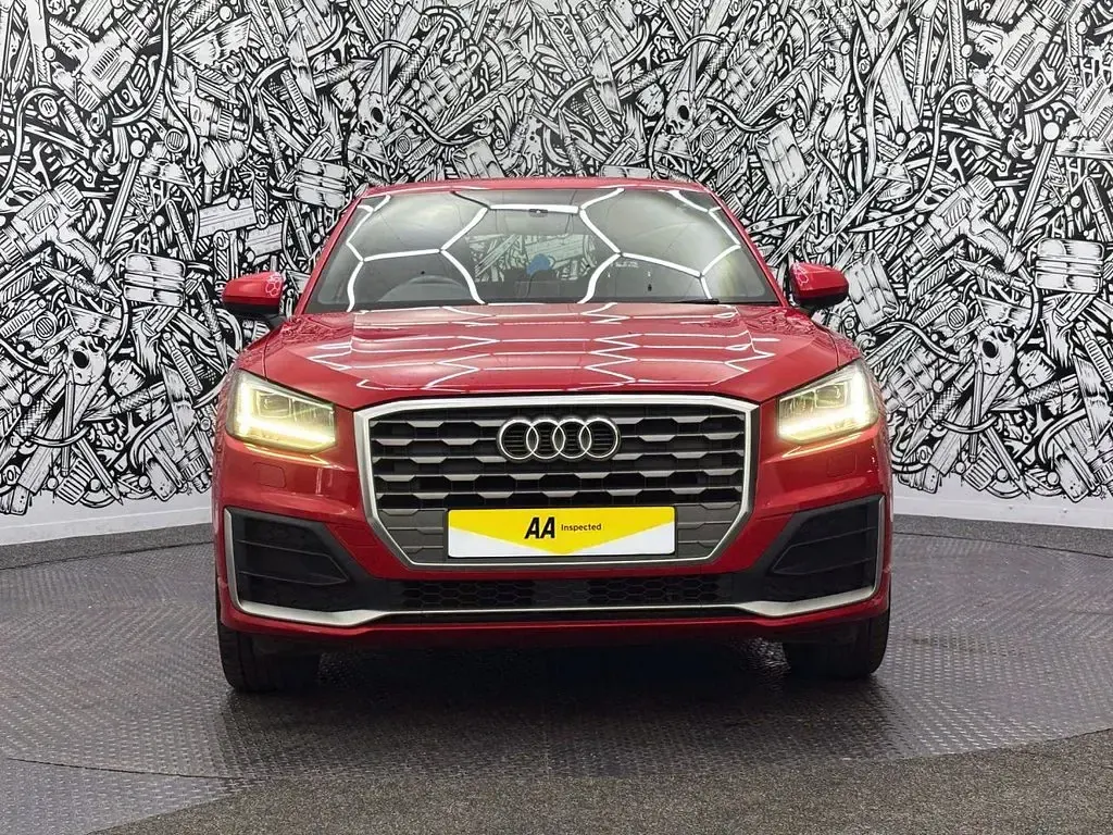 Used Audi Q2 S-Line 116 HP (85 kW) 2019 Red SUV