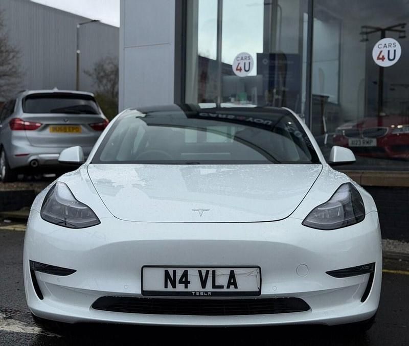Used Tesla Model 3 Long Range AWD 366 kW (498 HP) 2020 White Sedan