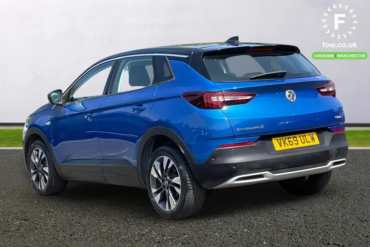 Used Vauxhall Grandland X Sport 131 HP (96 kW) 2019 Blue SUV