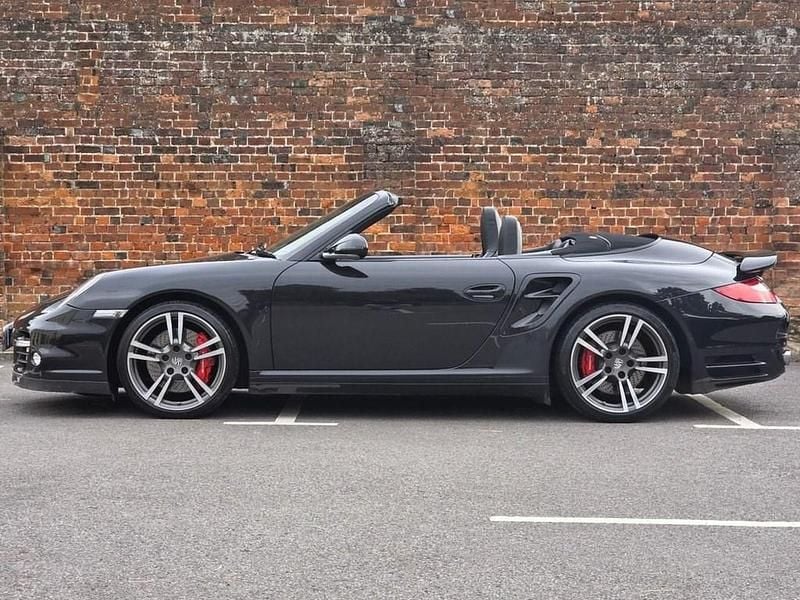 Used Porsche 997 Turbo 500 HP (367 kW) 2010 Black Cabriolet