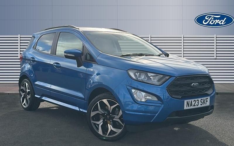 Used Ford Ecosport ST-Line 125 HP (91 kW) 2022 Blue SUV