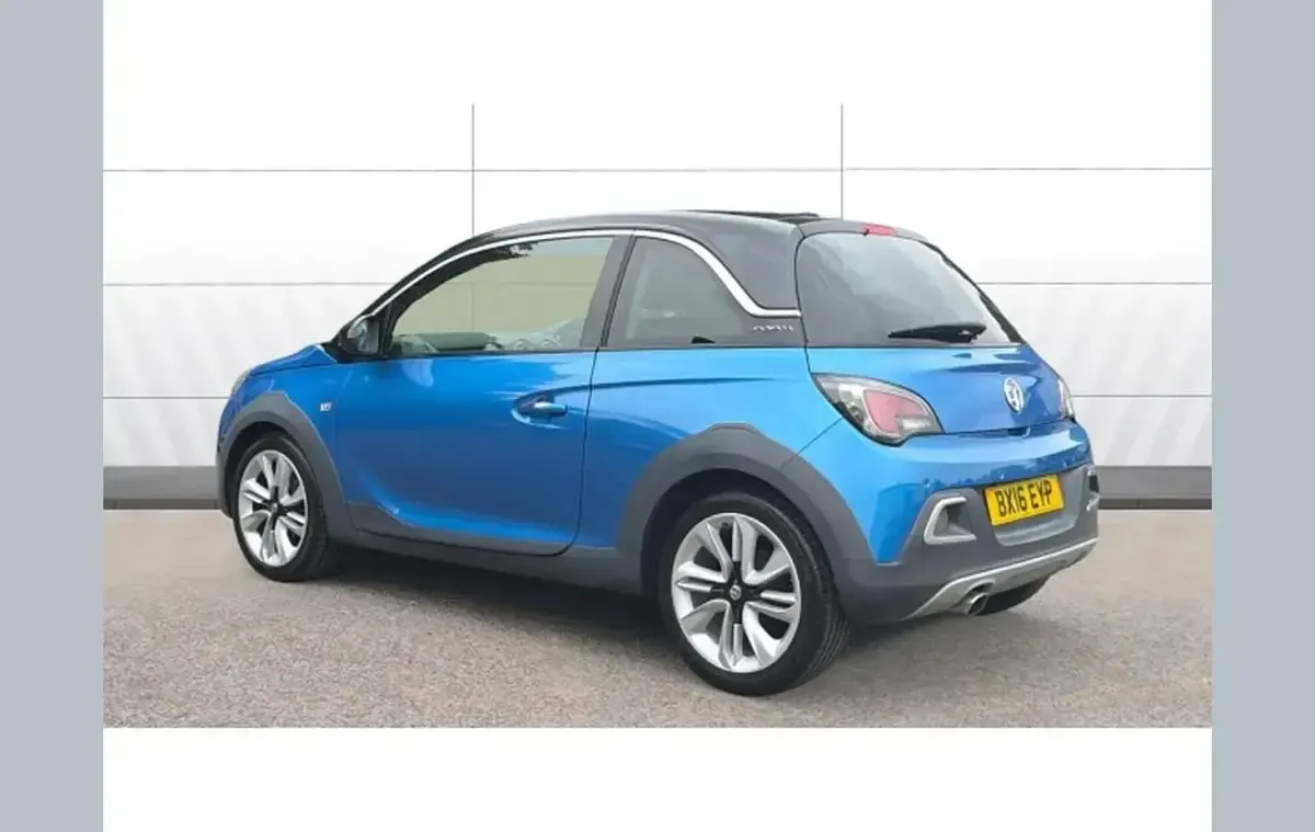 Used Vauxhall Adam Rocks 87 HP (63 kW) 2016 Blue Hatchback