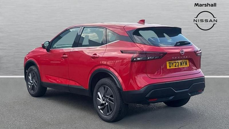 Used Nissan Qashqai Acenta Premium 158 HP (116 kW) 2023 Red SUV